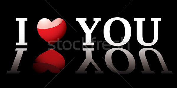 I love you design element Stock photo © nicemonkey