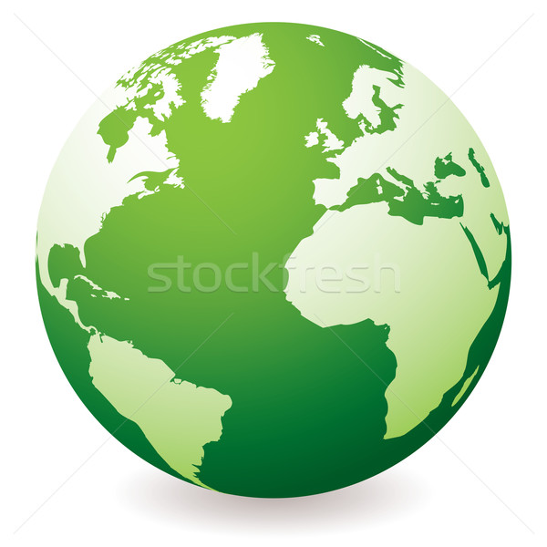 green earth globe Stock photo © nicemonkey