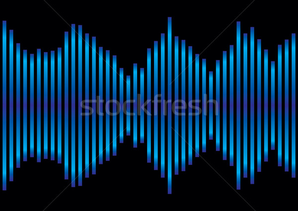 blue music equaliser Stock photo © nicemonkey