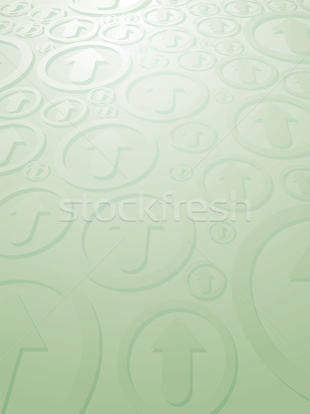 Stock photo: on the up green