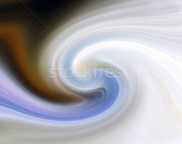 Paint swirl white Stock photo © nicemonkey