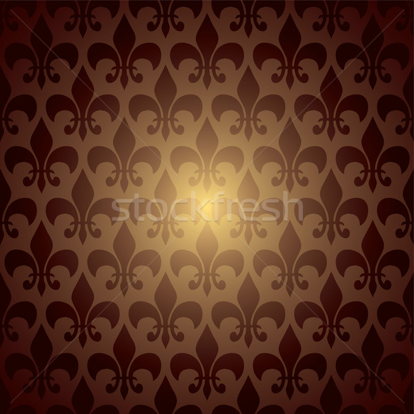 Stock photo: symbol repeat brown