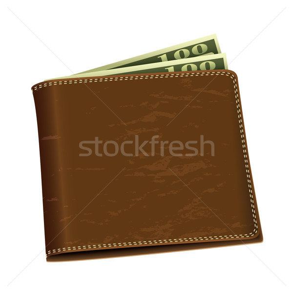 Dollar money wallet Stock photo © nicemonkey
