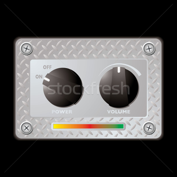 switch metal panel duo Stock photo © nicemonkey