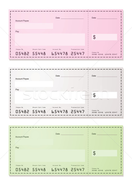 Choice of dollar check Stock photo © nicemonkey