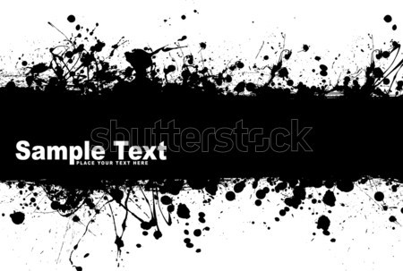 black blob Stock photo © nicemonkey