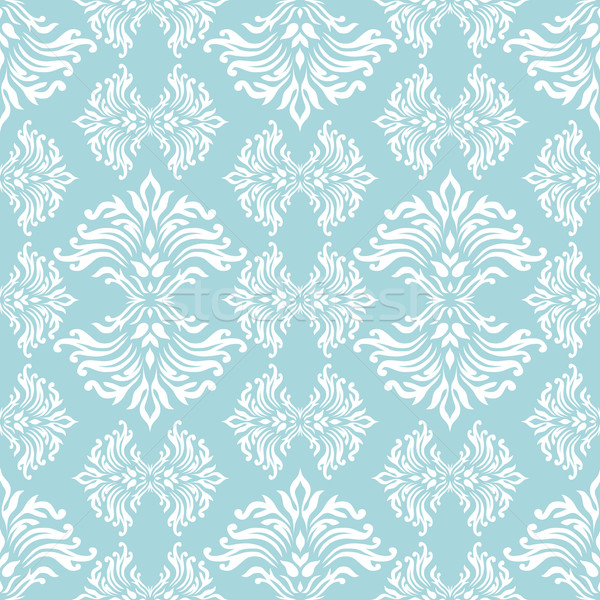 Cyan floral hellblau fließend Design Textur Stock foto © nicemonkey