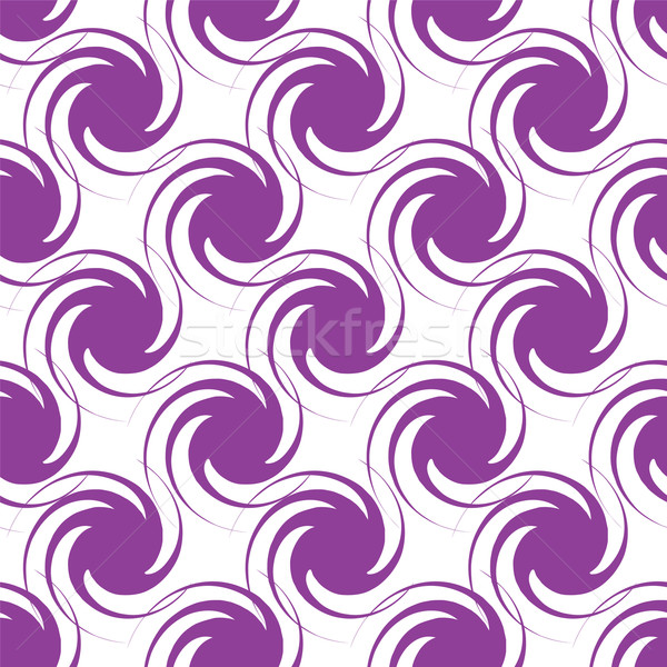 Lila swirl abstrakten Design Farbe weiß Stock foto © nicemonkey