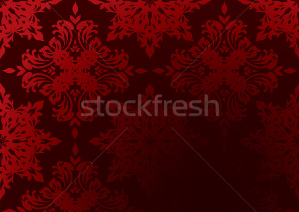 Gotik duvar kağıdı kırmızı parlak eğim dizayn Stok fotoğraf © nicemonkey