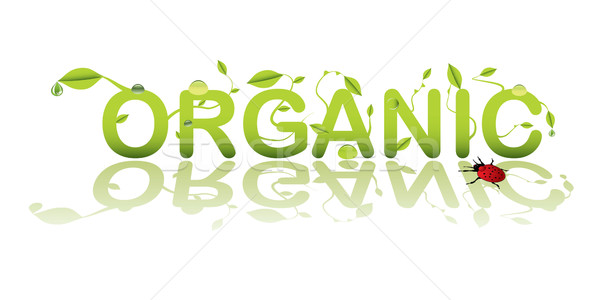 Organic text Stock photo © nicemonkey