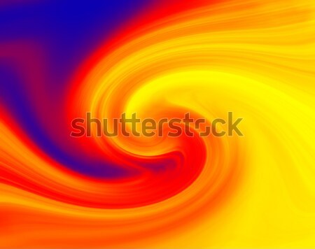 Paint swirl fire Stock photo © nicemonkey