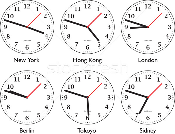 time around the world Stock photo © nicemonkey