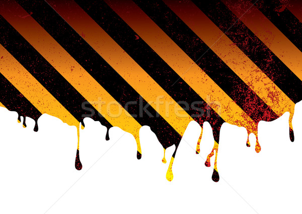 Foto stock: Alerta · sangre · petróleo · tinta