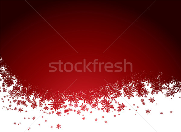 red snow background Stock photo © nicemonkey