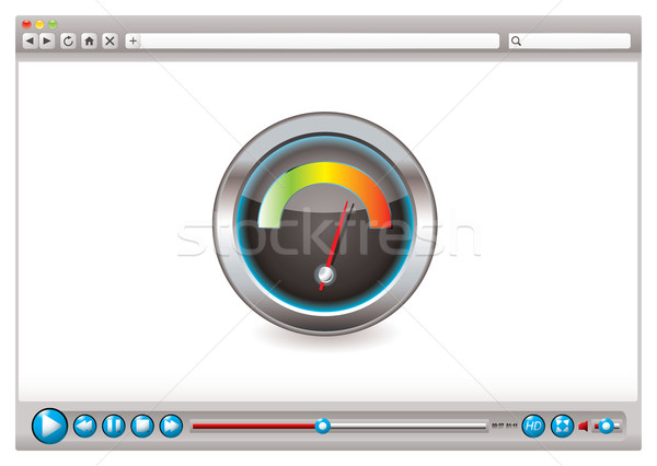 Web video browser speed Stock photo © nicemonkey