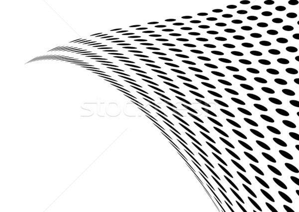 Ciklon nyíl illusztrált feketefehér terv copy space Stock fotó © nicemonkey