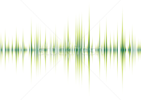 Alfa zöld absztrakt musical grafikus kép Stock fotó © nicemonkey
