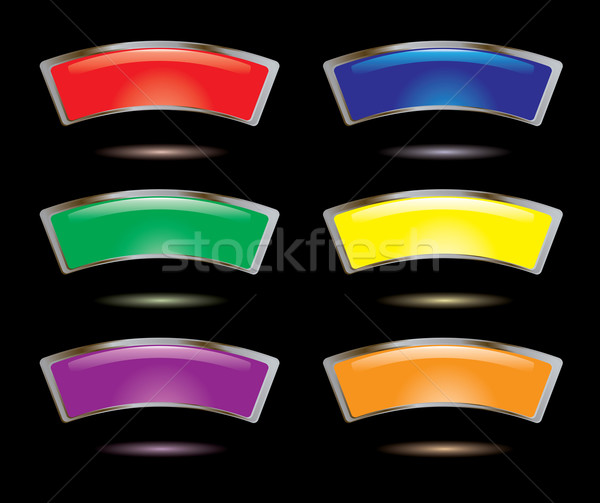 żel kolekcja sześć cień Internetu Zdjęcia stock © nicemonkey