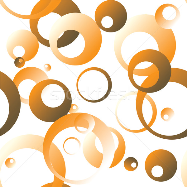Yetmişli delik soyut duvar kağıdı dizayn turuncu Stok fotoğraf © nicemonkey