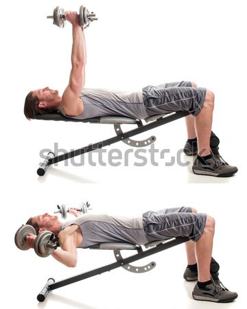 Sit-up Exercise Stock photo © nickp37