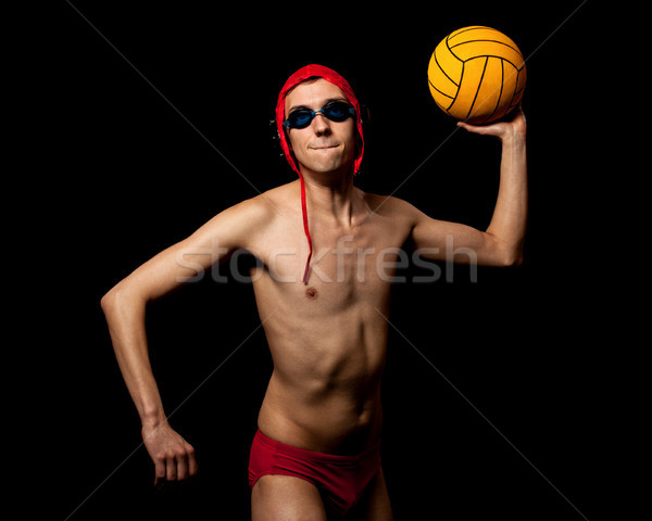 Stock photo: Water Polo Player