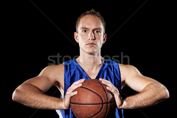 Masculino preto homem esportes Foto stock © nickp37