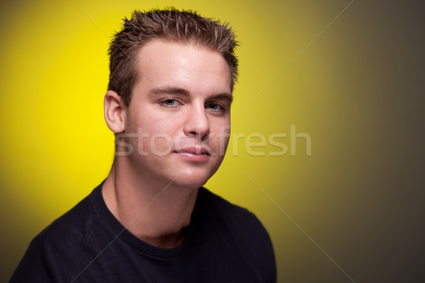 Young Man Headshot Stock photo © nickp37