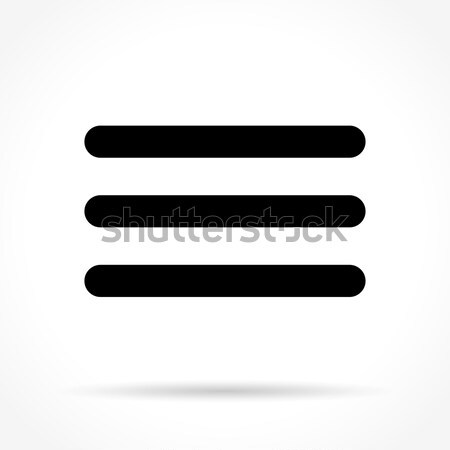 expand icon on white background Stock photo © nickylarson974
