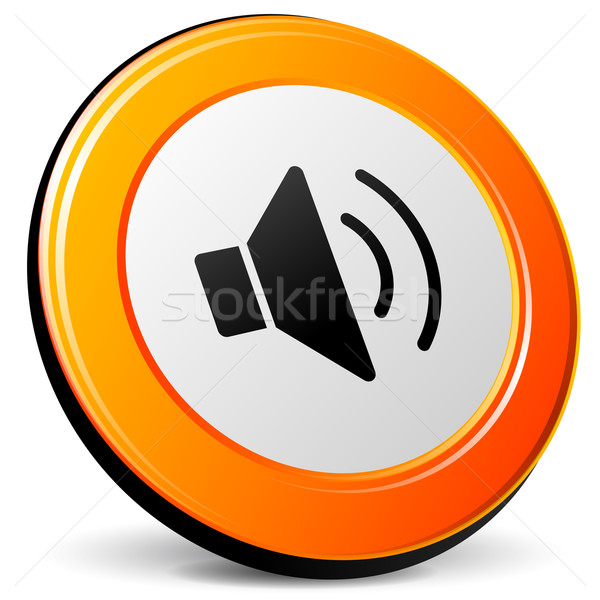 Vector speaker icon Stock photo © nickylarson974