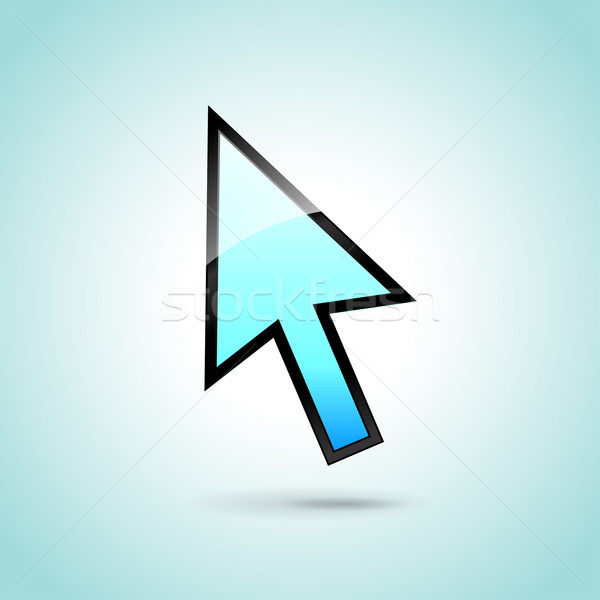 Vector computer mouse icon Stock photo © nickylarson974