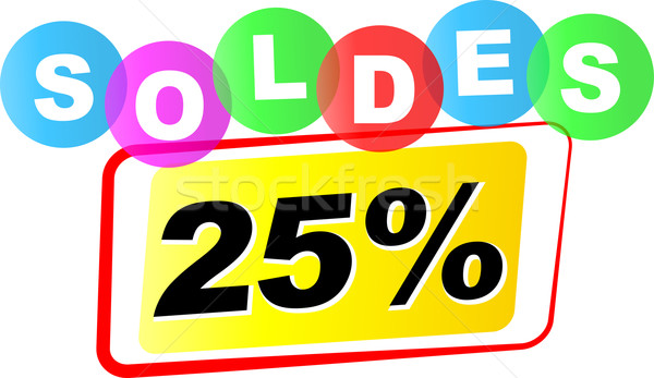 Stock photo: Vector sale icon