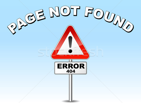 Page not found Stock photo © nickylarson974