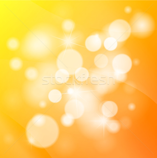 Arancione abstract luce texture party sole Foto d'archivio © nickylarson974
