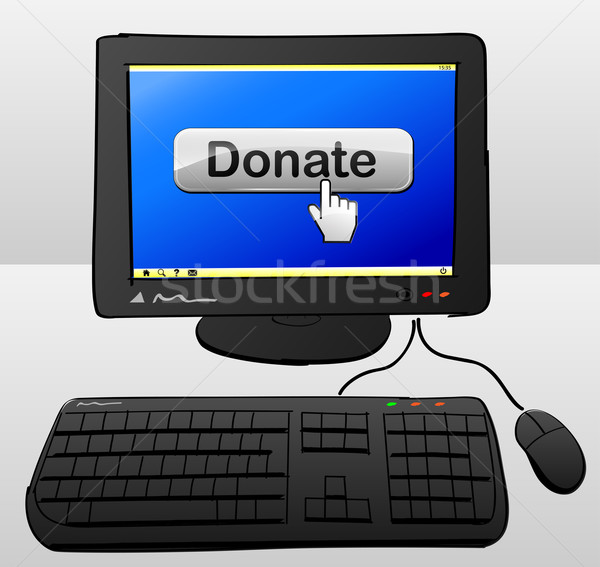 donate computer Stock photo © nickylarson974