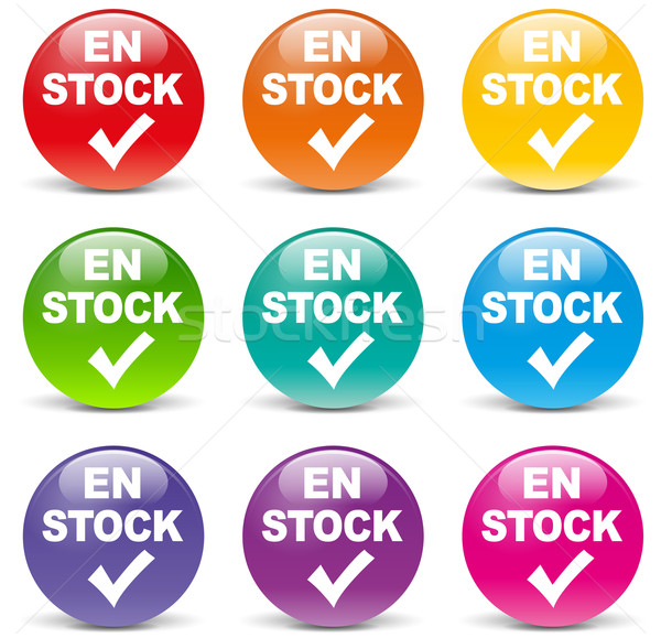 Stock photo: Vector in stock icons