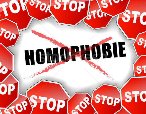 Stop homophobia concept Stock photo © nickylarson974