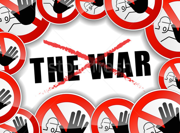 no war concept Stock photo © nickylarson974