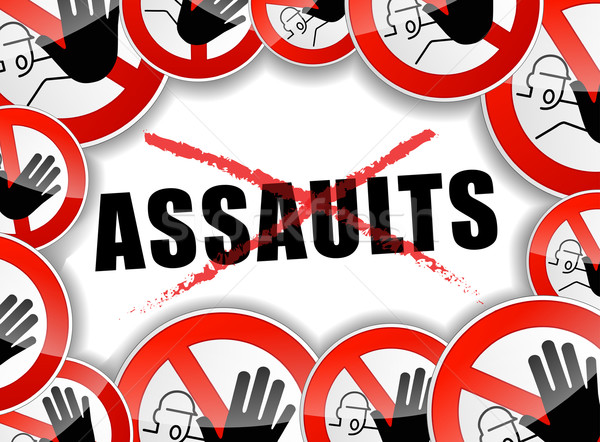 stop assaults problems Stock photo © nickylarson974