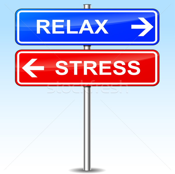 relax sign Stock photo © nickylarson974
