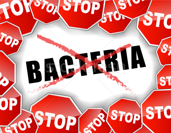 остановки бактерии дороги медицина белый вирус Сток-фото © nickylarson974