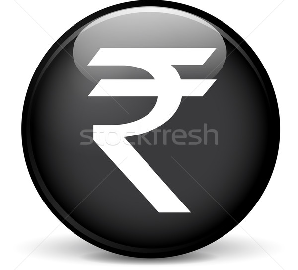 rupee icon Stock photo © nickylarson974