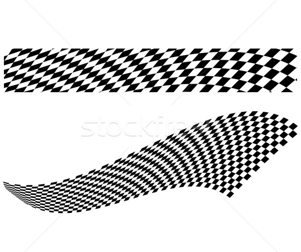 Vector schaakbord illustratie zwarte communie textuur Stockfoto © nickylarson974