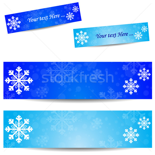 Cold banner Stock photo © nickylarson974