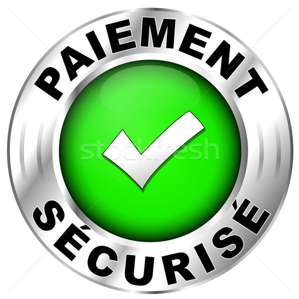 french label for payment Stock photo © nickylarson974