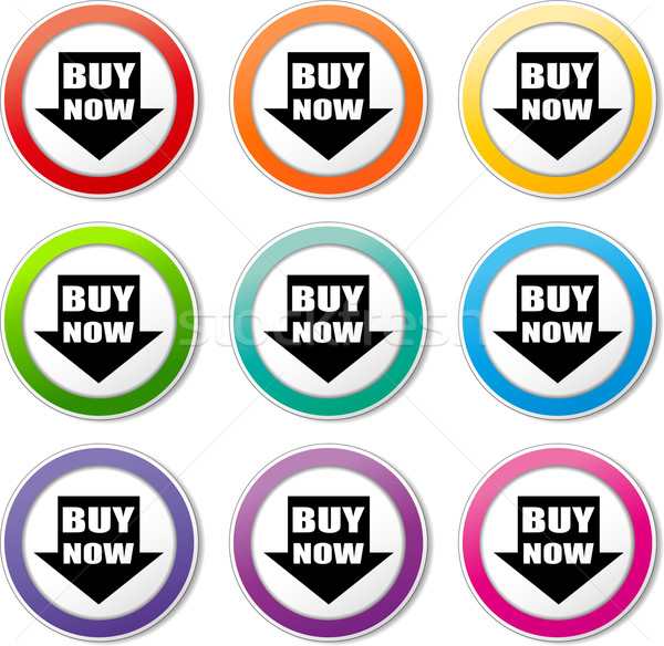 buy now icons Stock photo © nickylarson974