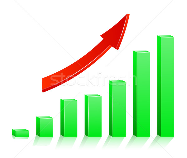 Arrow success Stock photo © nickylarson974