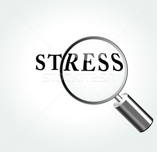 Vector stress illustration Stock photo © nickylarson974