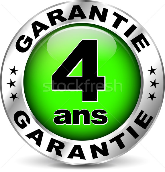 green warranty icon ( french translation ) Stock photo © nickylarson974