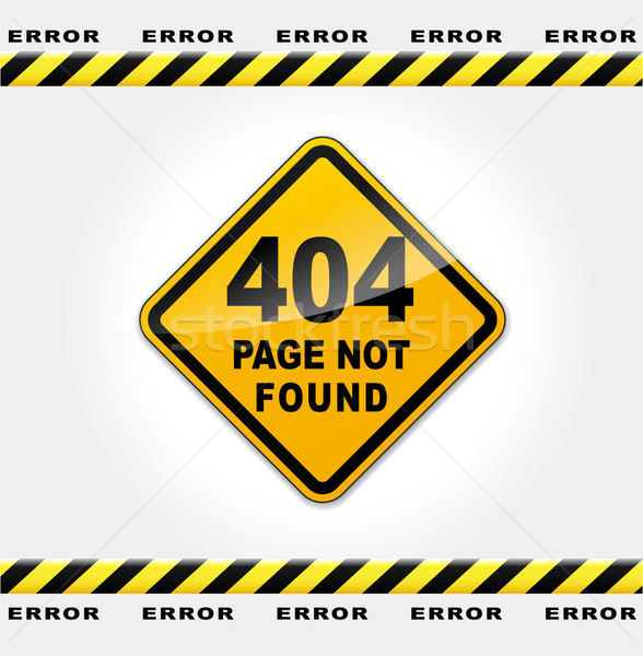 Vector error web página ordenador Foto stock © nickylarson974