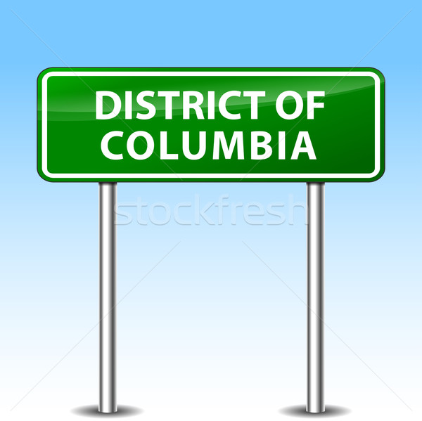 district of columbia sign Stock photo © nickylarson974